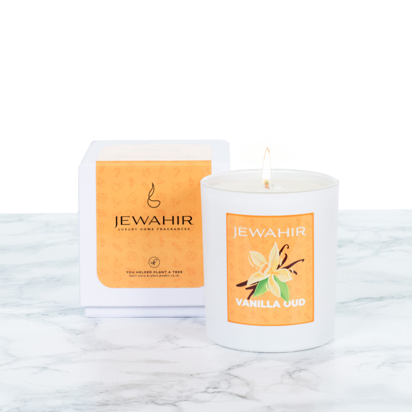 Vanilla Oud Candle Jewahir